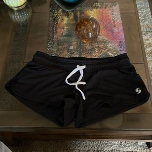 Black Small Soffe shorts